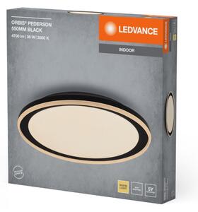 Ledvance - LED Stropné svietidlo ORBIS PEDERSON LED/36W/230V pr. 55 cm čierna