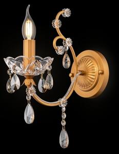 Maytoni DIA004-01-G - Nástenné svietidlo SEVILLA 1xE14/60W/230V