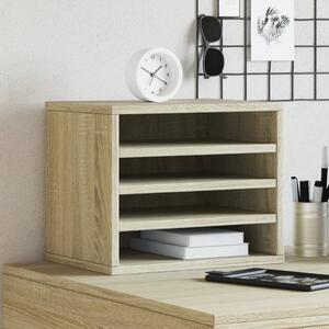 Maison Exclusive - Organizér na písací stôl Sonoma dub 36x26x29,5 cm drevený materiál