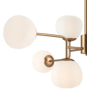 Maytoni MOD221-PL-08-G - Luster na tyči ERICH 8xE14/40W/230V medená