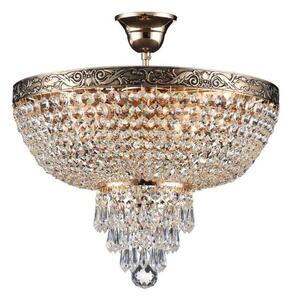 Maytoni DIA890-CL-05-G - Prisadený luster PALACE 5xE27/60W/230V