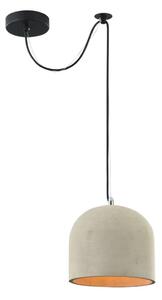 Maytoni T451-PL-01-GR - Luster na lanku BRONI 1xE27/60W/230V pr. 20 cm šedá