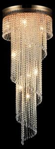 Maytoni DIA522-CL-12-G - Stropné svietidlo CASCADE 12xE14/60W/230V