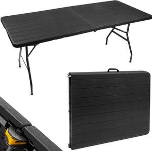 Skladací stôl 180x74 cm ierny Malatec 12280