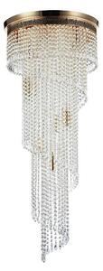 Maytoni DIA522-CL-12-G - Stropné svietidlo CASCADE 12xE14/60W/230V