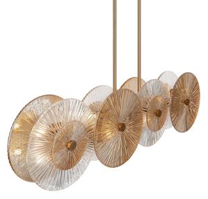 Maytoni MOD007PL-08G1 - Luster na tyči ASTER 4xE14/40W/230V
