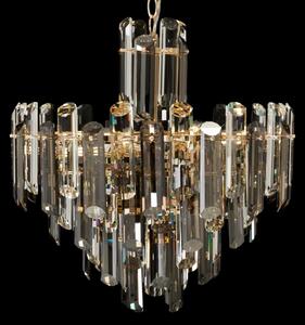 Maytoni DIA200PL-06G - Luster na reťazi FLARE 6xE14/40W/230V
