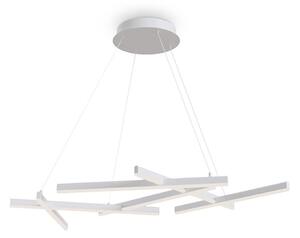 Maytoni MOD016PL-L75W - LED Luster na lanku LINE LED/79W/230V biela