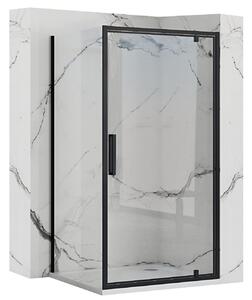 Sprchovací Kút Rea Rapid Swing 90X80 Black