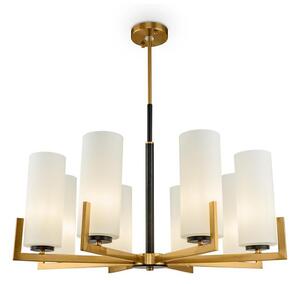 Maytoni MOD089PL-08BS - Luster na tyči FORTANO 8xE27/40W/230V