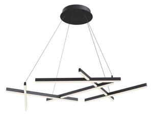 Maytoni MOD016PL-L75B - LED Luster na lanku LINE LED/79W/230V čierna