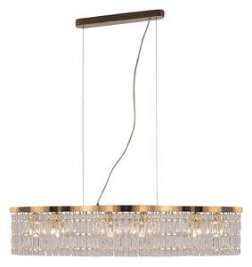 Maytoni DIA005PL-06G - Luster na lanku DUNE 6xE14/60W/230V zlatá
