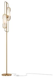 Maytoni MOD099FL-02G - Stojacia lampa MARMO 2xG9/40W/230V
