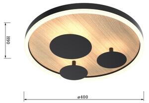Wofi 9013-306S - LED Stmievateľné stropné svietidlo REIMS LED/26W/230V