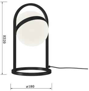 Wofi 8046-102 - LED Dotyková stmievateľná lampa AVIGNON LED/10,5W/230V čierna