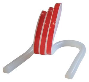 Silikónová ochrana prahu 50 cm 10 mm x 10 mm mäkký flexibilný samolepiaci vodotesný sprchový prah pre sprchu