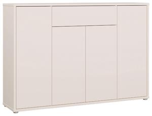 SKRINKA NA TOPÁNKY, piesková, 143,9/99,1/34,9 cm Carryhome - Online Only drobný nábytok, Online Only
