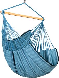 Závesné kreslo La Siesta Habana Blue Zebra Comfort