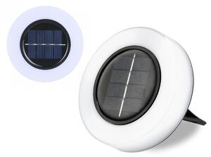 LED solárne záhradné svietidlo IP44 Diskové solárne svietidlá