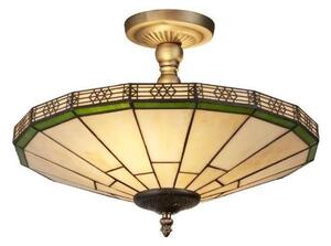 Searchlight 4417-17 - Tiffany prisadený luster NEW YORK 2xE14/40W/230V