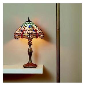 Searchlight EU1287 - Tiffany stolná lampa DRAGONFLY 1xE27/60W/230V