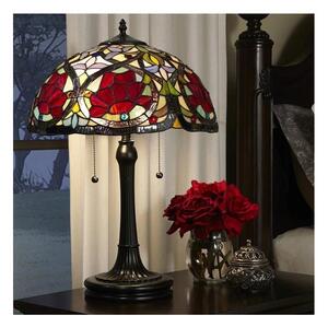 Elstead QZ-LARISSA-TL - Stolová lampa Tiffany LARISSA 2xE27/60W/230V