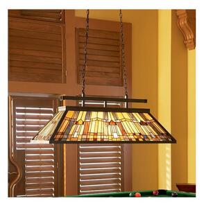 Elstead QZ-INGLENOOK-ISLE - Závesný luster na reťazi Tiffany INGLENOOK 3xE27/100W/230V