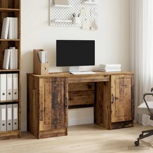 Maison Exclusive – písací stôl s policou z recyklovaného dreva 142,5 x 50 x 75 cm, drevotrieska