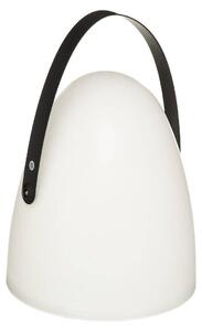 Záhradná lampa CLEO, biela, 30 cm