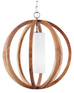 Elstead FE-ALLIER-P-S-LW - Luster na reťazi ALLIER 1xE27/60W/230V dub