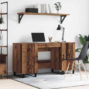 Maison Exclusive – Písací stôl z recyklovaného dreva a drevovláknitej dosky, 140 x 50 x 75 cm
