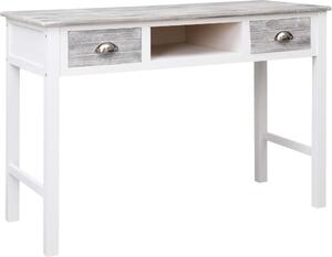 Maison Exclusive – písací stôl, sivý, 110 × 45 × 76 cm, drevo