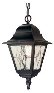 Elstead NR9-BLK - Vonkajší luster NORFOLK 1xE27/100W/230V IP43