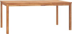 Maison Exclusive - Záhradný jedálenský stôl 180x90x77 cm teakový masív