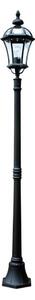 Garden Zone - Vonkajšia lampa LEDBURY 1xE27/100W/230V IP44 čierna