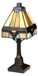 Elstead QZ-HOLMES-TL - Stolová lampa Tiffany HOLMES 1xE14/25W/230V
