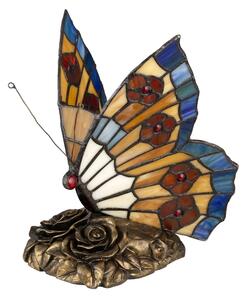 Elstead QZ-OBUTTERFLY-TL - LED dekoratívne svietidlo TIFFANY 1xG9/3W/12/230V motýľ