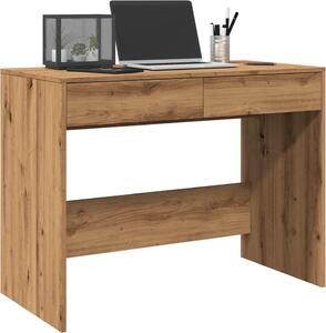 Maison Exclusive - písací stôl Artisan z dubového dreva 101 x 50 x 76,5 cm drevený materiál