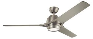 Kichler KLF-ZEUS-60-BN -LED Stmievateľný stropný ventilátor ZEUS LED/10W/230V +DO