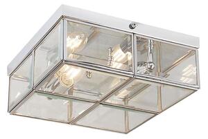 Searchlight 6769-26CC - Stropné svietidlo FLUSH 2xE14/40W/230V chróm