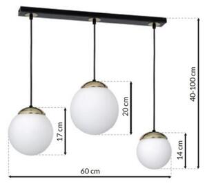 Luster na lanku SPARTA 3xE14/40W/230V
