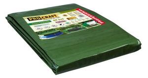 Plachta Procraft GT3x5 120g/m2 nepremokavá so sieťovinou 3x5 m zelená