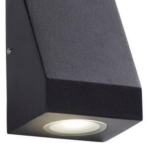 Searchlight 2041-1BK - LED Vonkajšie nástenné svietidlo DOOR LED/7W/230V IP44