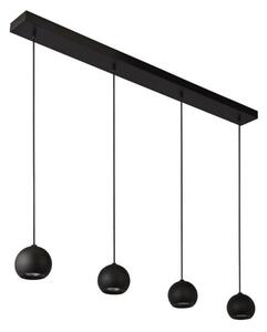 Searchlight 1014-4BK - Luster na lanku EINDHOVEN 4xGU10/50W/230V čierna