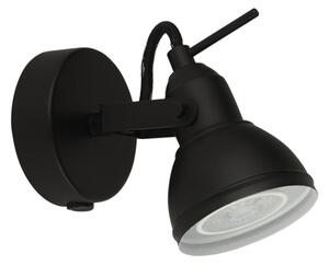 Searchlight 1541BK - Nástenné bodové svietidlo FOCUS 1xGU10/50W/230V čierna