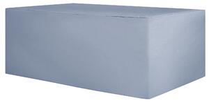 Ochranná plachta na záhradný nábytok sivá PVC polyester 250 x 165 x 65 cm kryt proti dažďu
