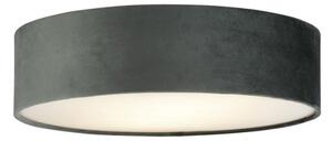 Searchlight 23298-2GY - Stropné svietidlo DRUM PLEAT 2xE27/15W/230V šedá