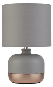 Searchlight EU700820 - Stolná lampa 1xE14/7W/230V šedá