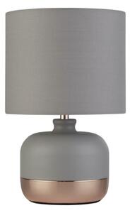 Searchlight EU700820 - Stolná lampa 1xE14/7W/230V šedá
