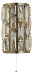 Searchlight 6582-2AB - Nástenné svietidlo BIJOU 2xE27/60W/230V mosadz
